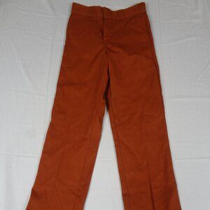 DICKIES ICON BURNT ORANGE 874 ORIGINAL FIT PANTS MENS SIZE 28/32 - L474